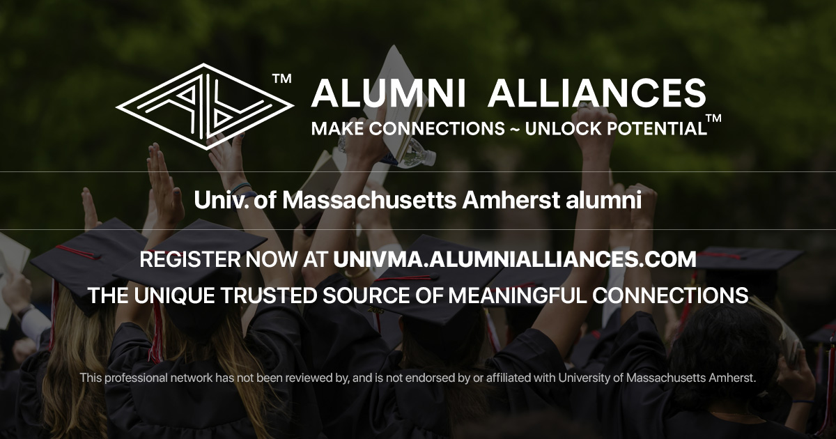Alumni Alliancescreated for Univ. of Massachusetts Amherst notable